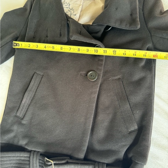 Anthropologie Community Aritzi Moto Bomber Jacket Sz S Organic Cotton Black - Picture 10 of 16